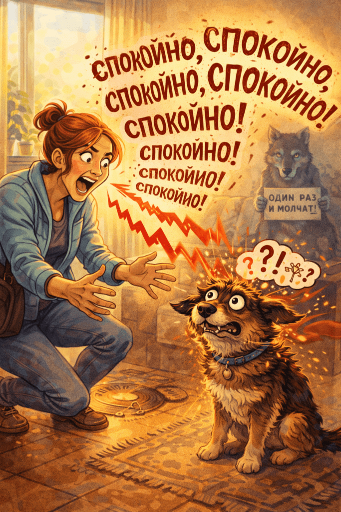 как успокоить собаку